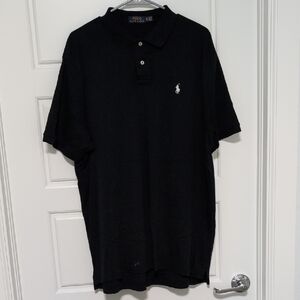Polo by Ralph Lauren Men's Black Polo Shirt